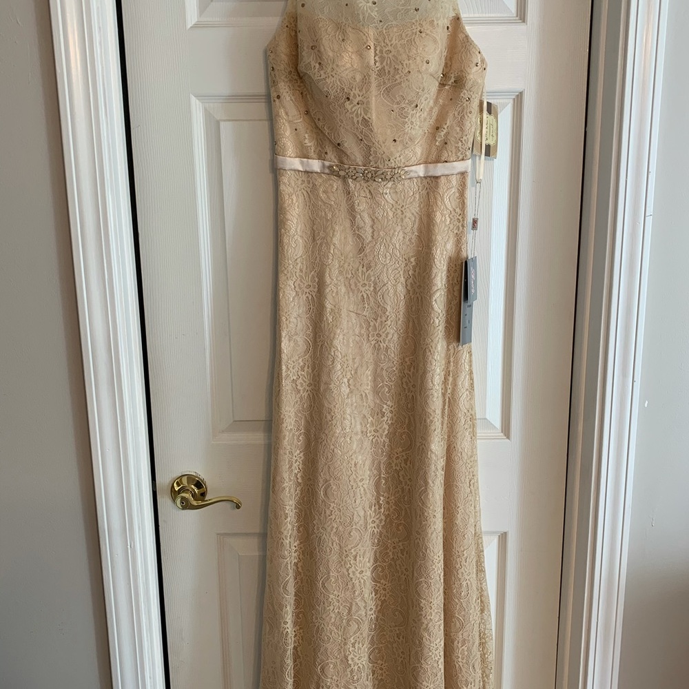 NWT! Beautiful lace wedding gown or prom!